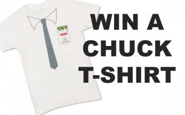 Enter to Win a Chuck Season 5 T-Shirt Enter to Win a Chuck Season 5 T-Shirt