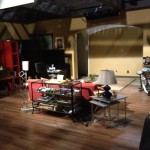"We just shot our last scene forever in Chucks apartment...this is how we left it!"