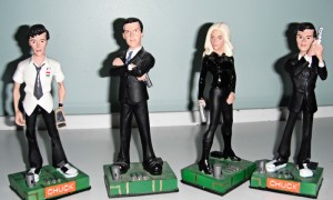 A review of the Chuck collectible figures - Chuck Bartowski, John Casey, Sarah Walker, and Charles Carmichael