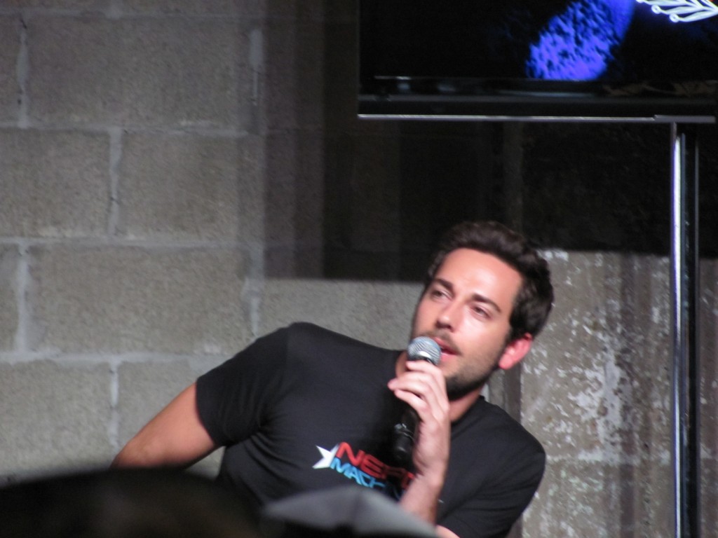 COMIC CON 2012: Nerd HQ panel with Zachary Levi