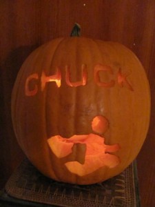 Chuck Halloween pumpkin