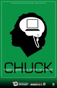 Chuck Comic Con 2010 fan poster